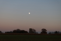 Moon over Church